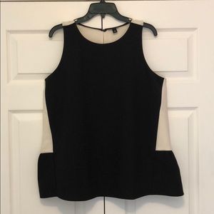 Ann Taylor Ruffle Bottom Top